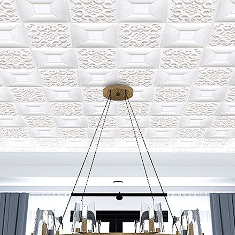 Modern Pearl Wall Bowls PVC Wall Access Panel Peel and Stick Wall Tile Set of 10