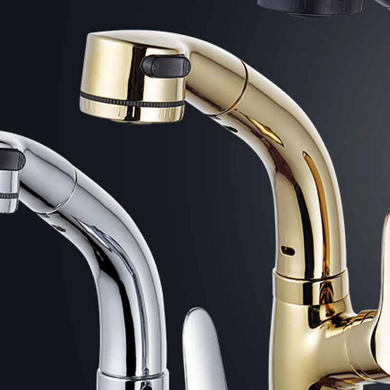Modern Simple Vessel Sink Faucet High Arc Bathroom Sink Faucet