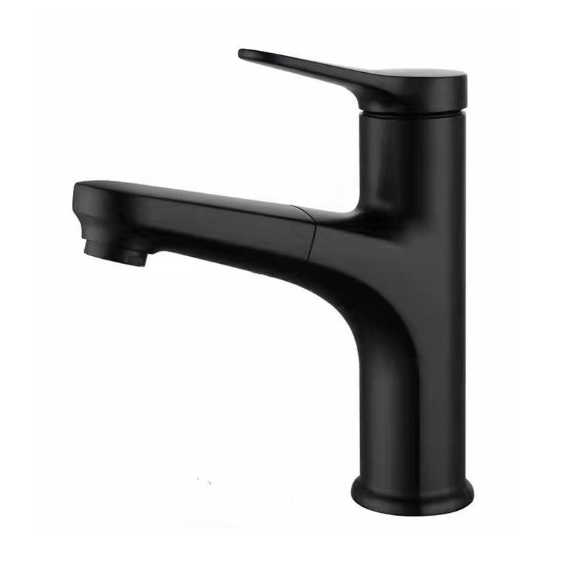 Contemporary Style Centerset Faucets Bathroom Fixtures with Lever Handle