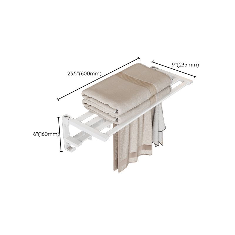 Modern White Bathroom Hardware Set Towel Rack Bath Shelf Bathroom Hardware Set