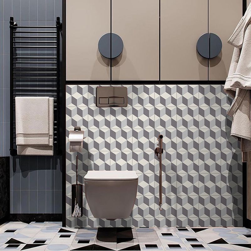 Square Indoor Vinyl Floor Peel and Stick 3D Print Vinyl Floor