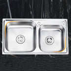 Classic Style Kitchen Sink Stainless Steel Kitchen Sink with Drainage Hole Kit