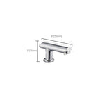 Contemporary Bathroom Faucet Deck Mount Copper Low Arc Swivel Roman Bathtub Faucet Set
