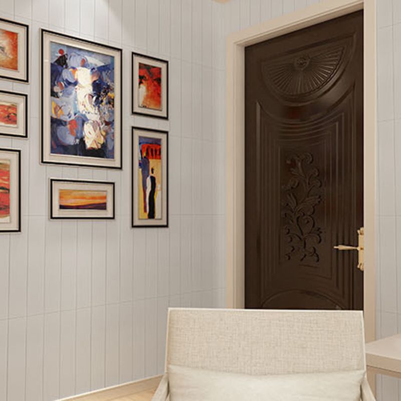 PVC Wall Paneling Smooth Wall Indoor Living Room Planks Set of 2