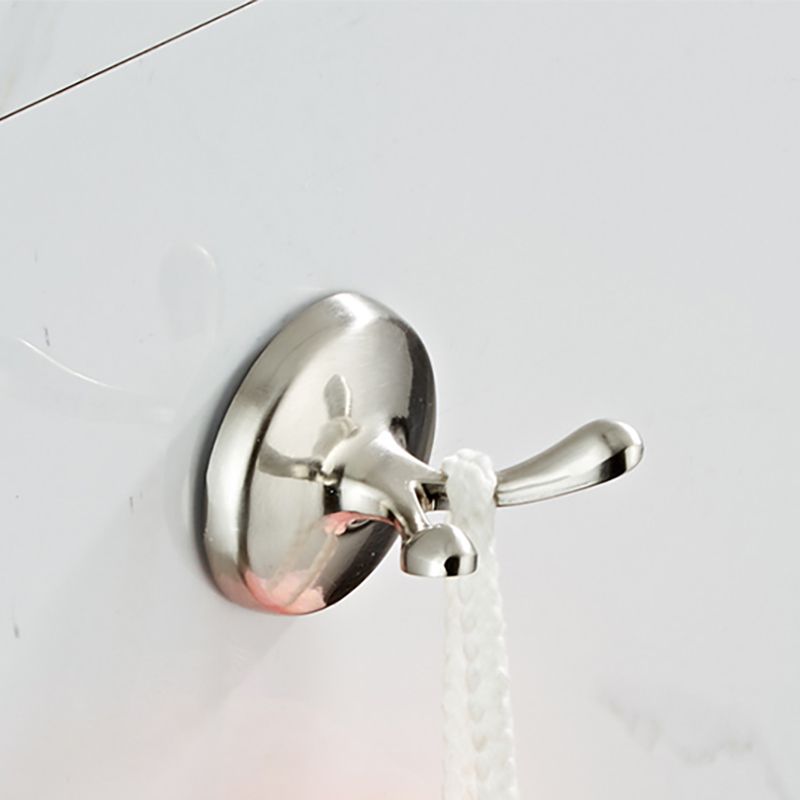 Metal Bathroom Set Traditional Style Nickel Bathroom Accessories Set