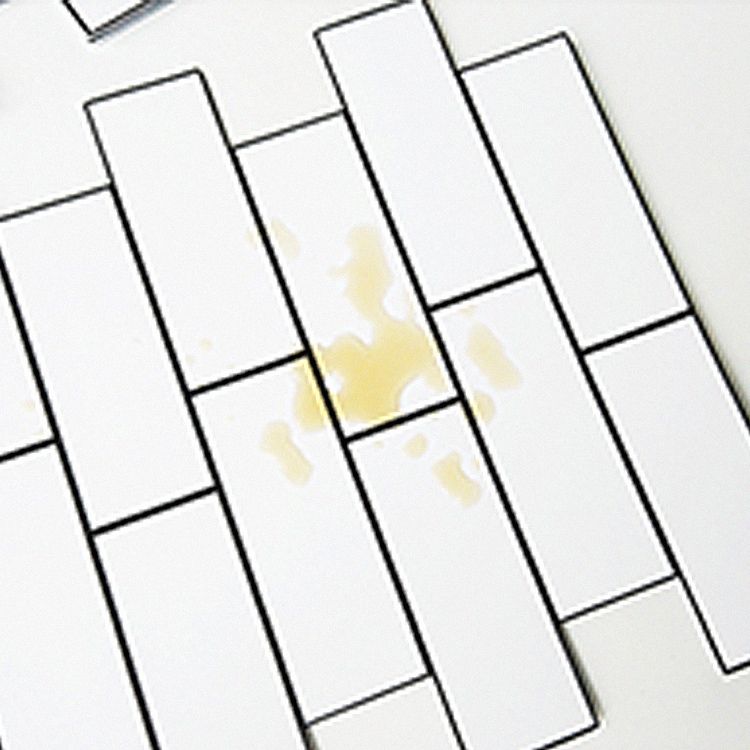 Plastic Peel & Stick Subway Tiles Contemporary Waterproof Peel & Stick Subway Tiles