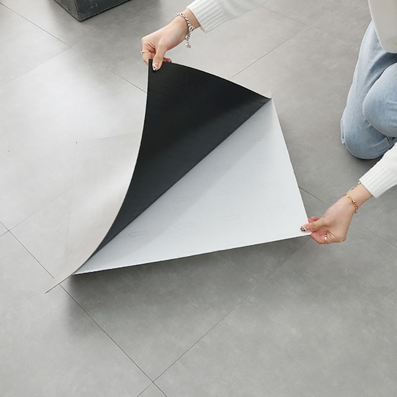 Marbling Plastic Floor Waterproof Peel & Stick Floor Tiles