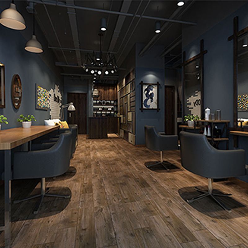 Modern Peel and Stick Tile Flexible Wood Look Scratch Resistant Vinyl Plank