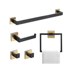 Stainless Steel Bathroom Accessories as Single Piece or in Set Modern Bathroom Hardware
