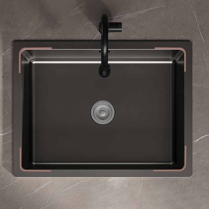 Contemporary Sink Set Stainless Steel Friction Resistant Sink Set for the Kitchen