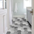 Light vinyl floors Self-adhesive matte vinyl floors with stone decor