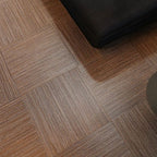 Square Scratch Resistant Plastic Floor Waterproof Peel & Stick Floor Tiles