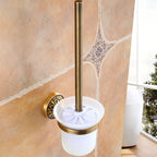 Traditional Vintage Brass Bathroom Accessories Single Piece or in Set