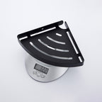 Silver/black Bathroom accessory set Modern 1/2/3 - Piece Bathroom shelf