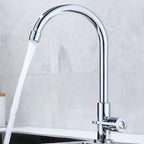 Round Single Bowl Kitchen Sink Stainless Steel Sink with Drain Strainer Set