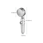 Modern handheld shower stainless steel adjustable shower head water-saving shower combo