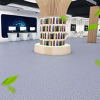 Classic Style PVC Flooring for Peel and Stick Smooth PVC Flooring