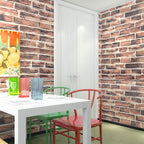 3D embossing interior wall panel self-adhesive square wall panel