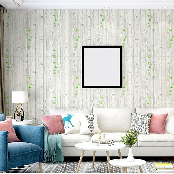 Plastic Wall Paneling Peel and Stick 3D Wall Paneling with waterproof