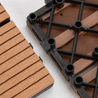 Composite floor tile plug-in system outdoor floor tile floor tile