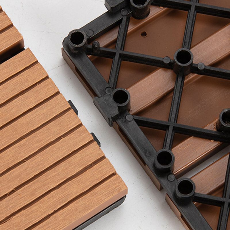 Composite floor tile plug-in system outdoor floor tile floor tile
