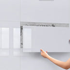 Plastic Wallpaper Contemporary Field Tile Peel and Stick Backsplash