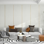 3D-embossed splash guard panels peel and stick solid color wall cladding