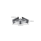 Modern Bathroom Hardware Set Silver Bathroom Shelf Bathroom Hardware Set