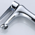 Single Hole Basin Tap Lever Handle 1 Hole Faucet for the Bathroom