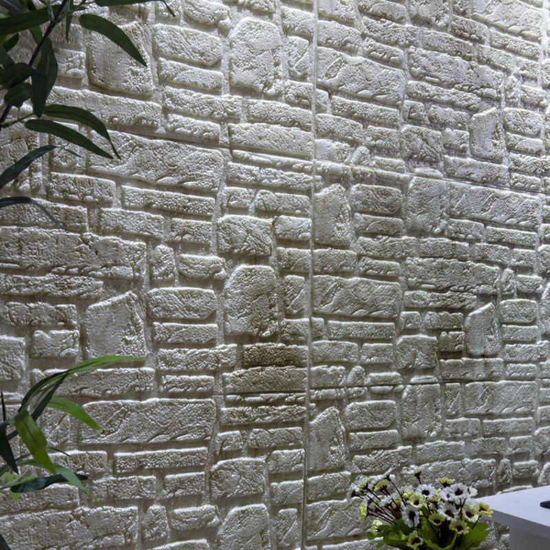 3D Artificial Stone Wall Panel Modern Style Living Room Wall Panel (10-Pack)