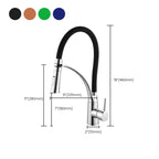 Modern 1-Hand Faucets Copper Touchless with Water Dispenser Standard Kitchen Faucet