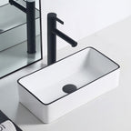 Modern porcelain floor washbasin Rectangular washbasin for the bathroom