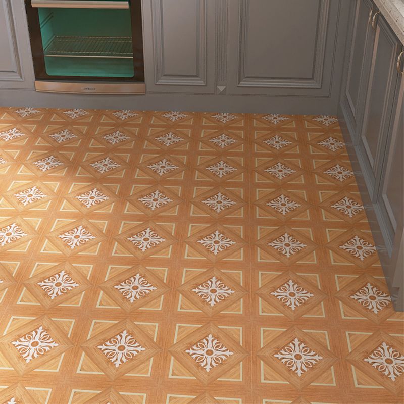 Fancy PVC Vinyl Flooring Peel and Stick Geometrically Printed Vinyl Plank Flooring