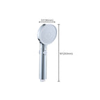 Modern adjustable shower head metal 3 spray functions shower head combi