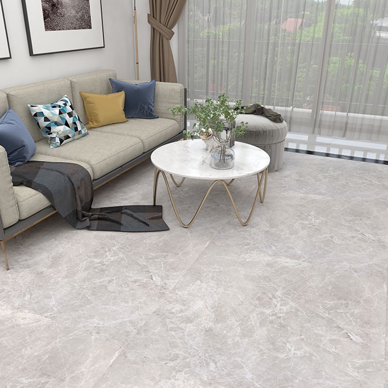 Indoor Vinyl Floor Peel and Stick PVC Marble Print Square Floor