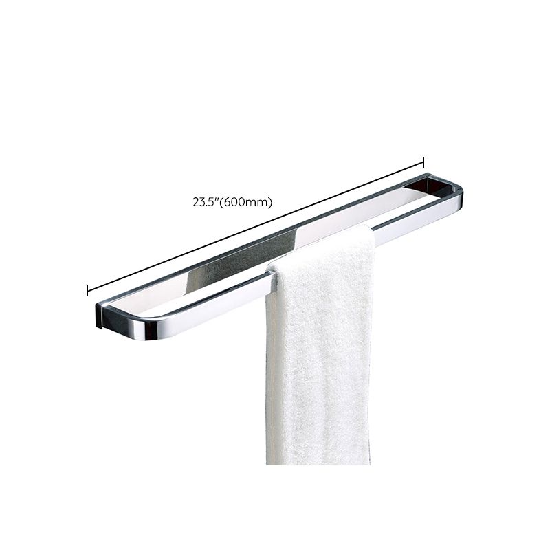 Polished Chrome Modern Bathroom Accessory Set made of Stainless Steel Towel Holder/Soap Dish