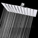 Traditional Dual Shower Head Square Wall Mounted Dual Shower