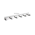Modern Bathroom Element Set Paper Holder Gray Towel Bar Bathroom Accessory Set