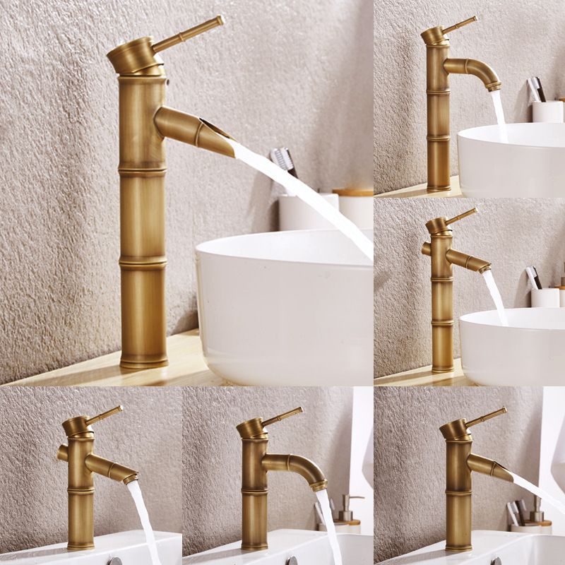 Country House Style Basin Mixer Single Hole Bathroom Fitting