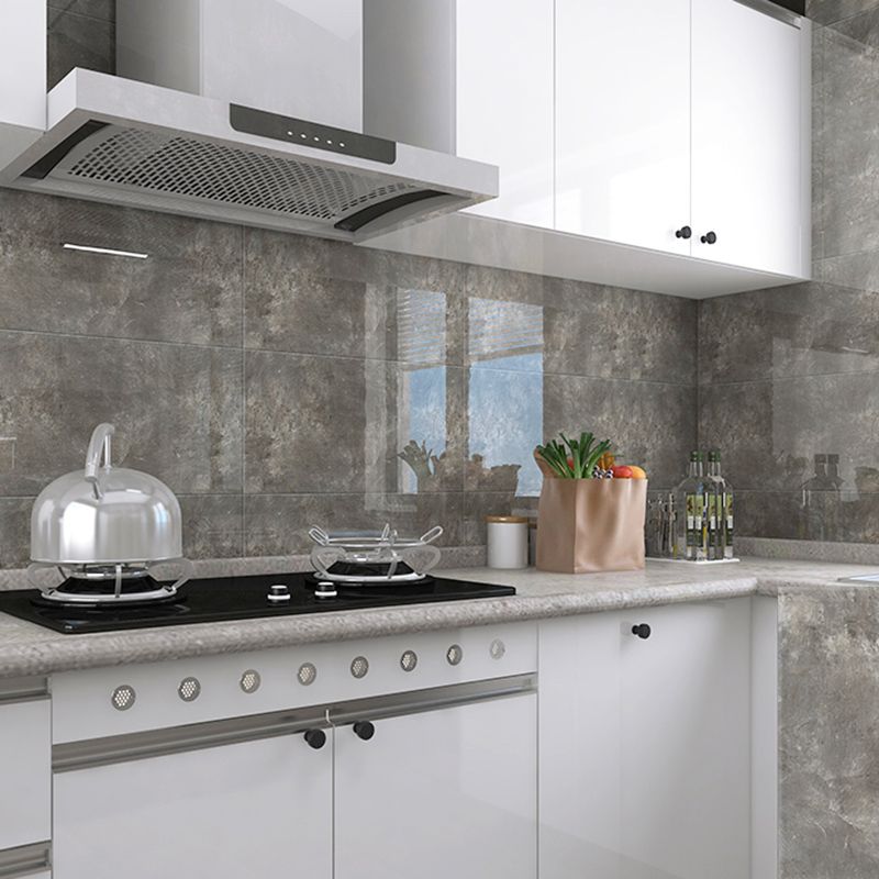 Modern Style Wallpaper Kitchen Peel and Stick Single Tile Backsplash