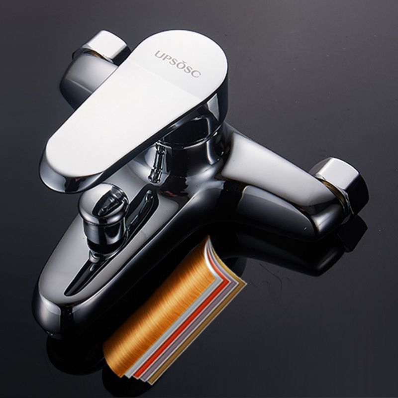 Tradition Fixed Bathtub Mixer Wall Mount Lever Handle Bathtub Mixer