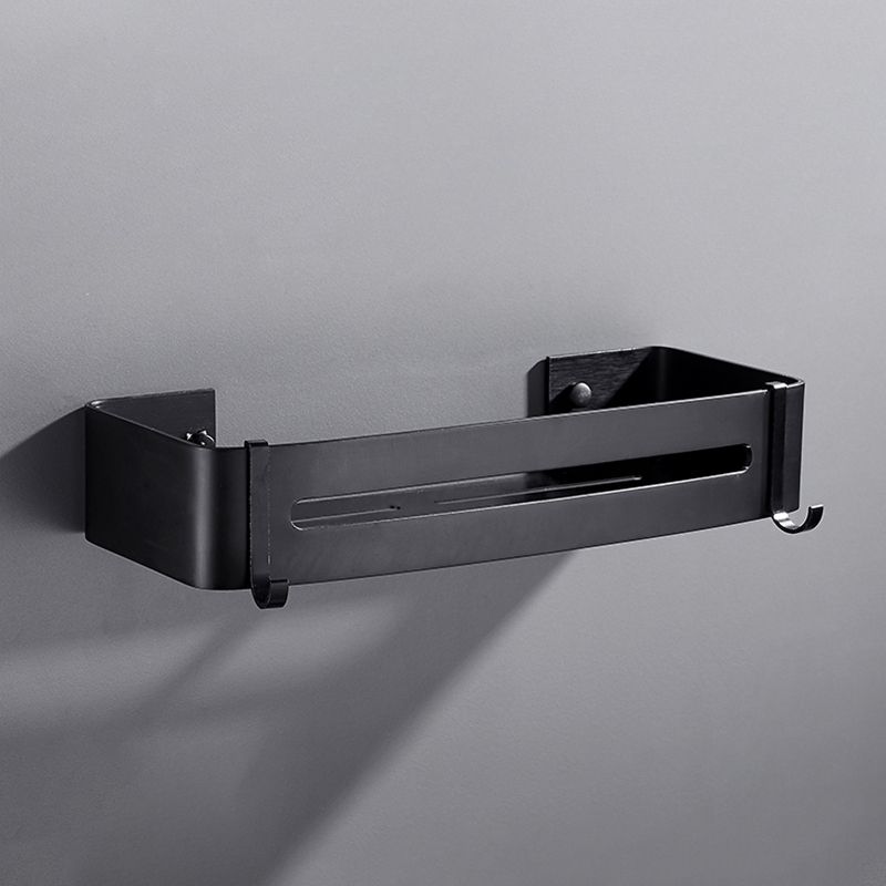 Matt Black Modern Bathroom Accessory Set, Set of 3, Bathroom Shelf