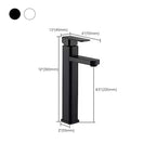 Glam Style Faucet Single Handle Basin Faucet for the Bathroom