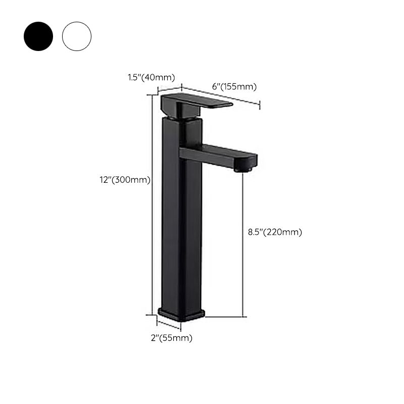 Glam Style Faucet Single Handle Basin Faucet for the Bathroom