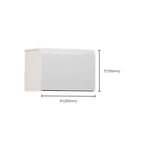 Modern Bathroom Hardware Set Towel Bar White Bath Shelf Bathroom Hardware Set