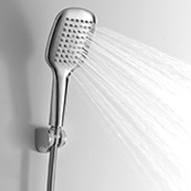 Modern Square Shower Head 304 Stainless Steel Hand Shower