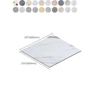 Indoor Vinyl Floor Peel and Stick PVC Marble Print Square Floor