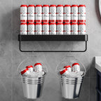 Contemporary Bathroom Accessories Hardware Set Aluminum Bathroom Shelf