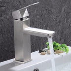 Contemporary Style Faucets Single Handle Basin Bathroom Faucet