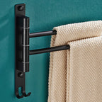 2-piece towel bar made of stainless steel Modern 13.6" B bathroom accessory set